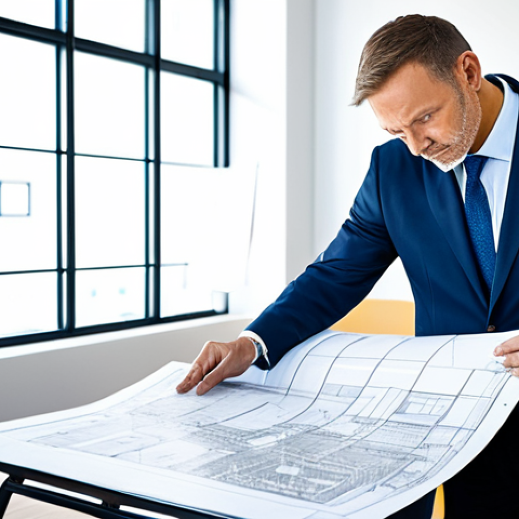 **

"A professional architect, fully clothed in appropriate business attire, reviewing blueprints in a brightly lit, modern office space, safe for work, perfect anatomy, correct proportions, well-formed hands, proper finger count, natural pose, high resolution, professional, modest, family-friendly"

**
