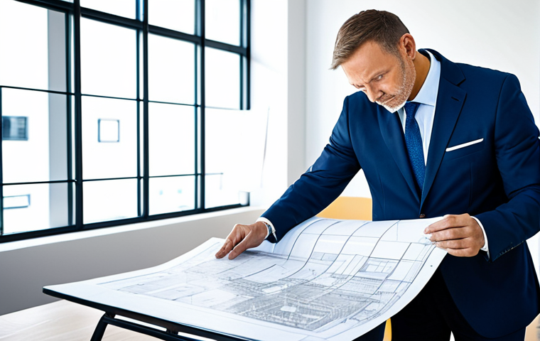 **

"A professional architect, fully clothed in appropriate business attire, reviewing blueprints in a brightly lit, modern office space, safe for work, perfect anatomy, correct proportions, well-formed hands, proper finger count, natural pose, high resolution, professional, modest, family-friendly"

**